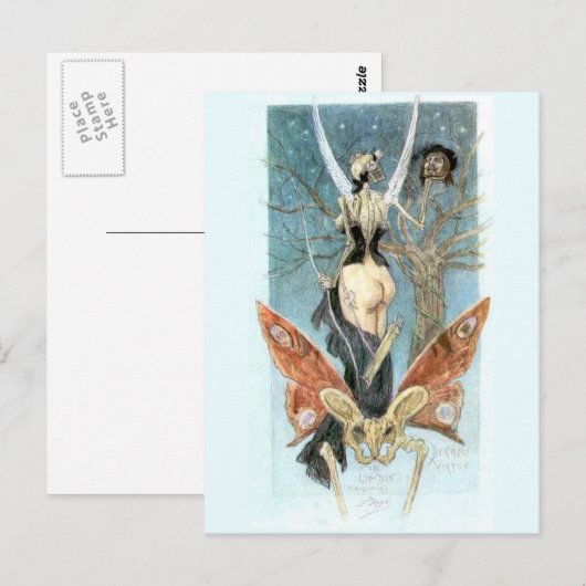 Het Sentimental Initiation briefkaart (Voorkant / Achterkant)