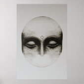 Het serene gezicht poster (Voorkant)