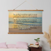 Het Sereniteitsgebed in het Spaans Hangend Wandkleed (Slaapkamer)