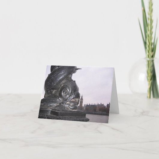 Het Serpent van het zee Kaart (Voorkant)