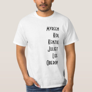 Het Shifter Academy cast t-shirt