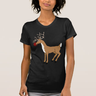 Het Shirt met de rode neus voor kerstmis