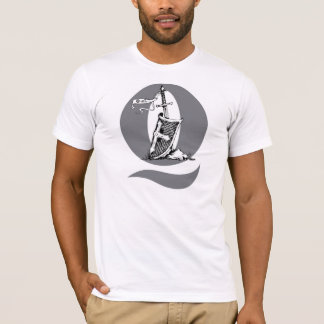 Het Shirt Sword & Shield Flying Banner