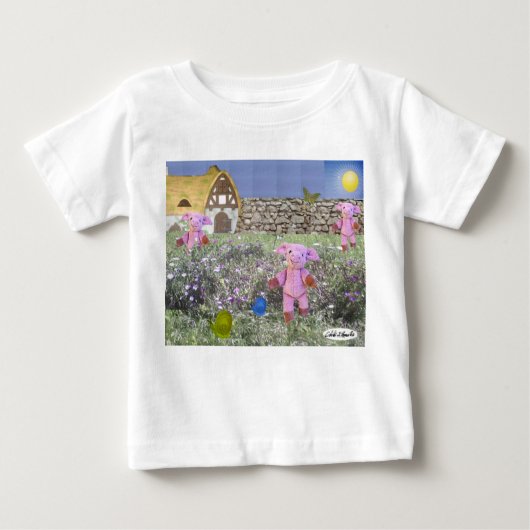 Het Shirt van de drie kleine varkens (Voorkant)