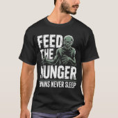 Het Shirt van de Hunger Zombie Horror (Voorkant)