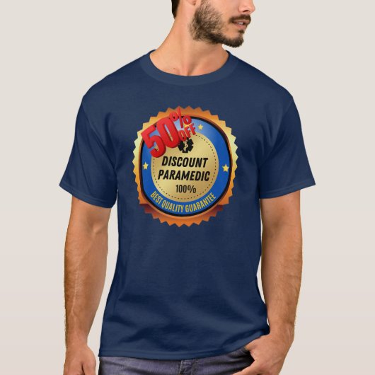 Het Shirt van de Korting Paramedic (Voorkant)