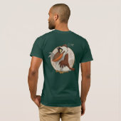 Het Shirt van de Mannen van het KLOOFJE van CrocPo (Achterkant volledig)