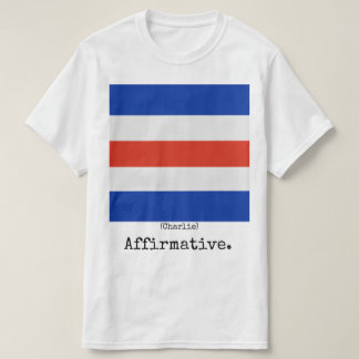 Het Shirt van de marine (Charlie), Man