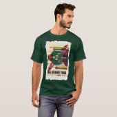 Het Shirt van de Reisposter van de Grote Mer - Ret (Voorkant volledig)