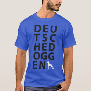 Het Shirt van Doggen van Deutsche
