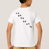 Het Shirt van een kind met een last (Achterkant)