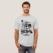 Het shirt van Halloween mannen, spookachtige spook (Voorkant volledig)