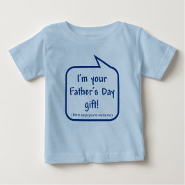 Het shirt van het Vaderdag van de klap voor baby o