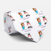 Het Show Ham en Legs Stropdas (Opgerold)