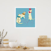 Het Show van Cutest op aarde Poster (Keuken)