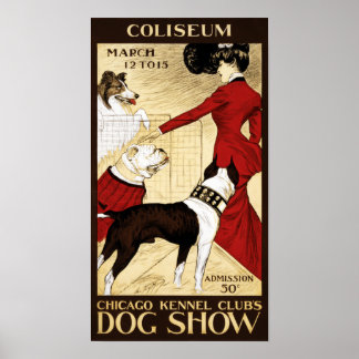 Het Show van de hond Poster