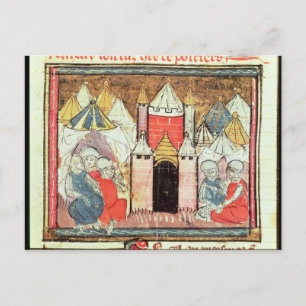 Het Siege van Chateau-Gaillard Briefkaart