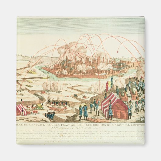 Het Siege van Danzig Magneet (Voorkant)