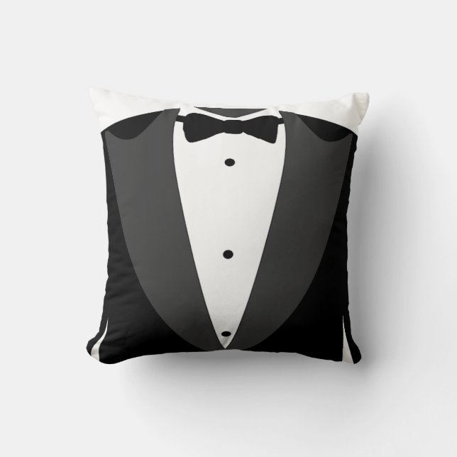 Het Sierkussen Tuxedo (Voorkant)