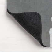 Het Silhouet Mousepad van de Vlaamse gaai van Muismat (Hoek)