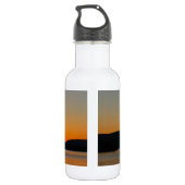 Het Silhouet van de berg Waterfles (Achterkant)