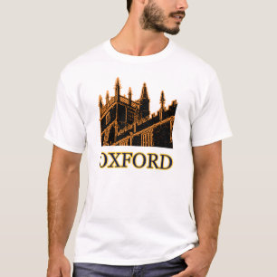 Het Sinaasappel van de Spiralen van de Bouw van T-shirt