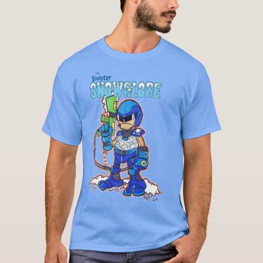 Het sinistere SnowGlobe T-shirt (Voorkant)