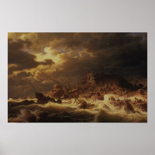 Het Skagerrak-Zee Poster (Voorkant)