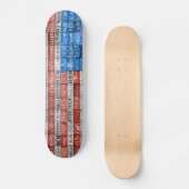 Het Skateboard van de V.S. van de Vlag van de (Voorkant)
