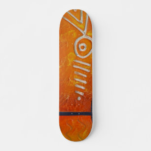 Het Skateboard van vissen