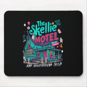 Het Skellie Motel Spooky Seizoen Halloween Pompoen Muismat