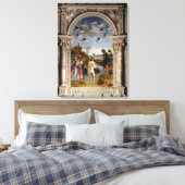 Het slaafse van Christus 2 Canvas Afdruk (Insitu (Slaapkamer))