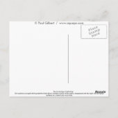 Het slaan briefkaart (Achterkant)