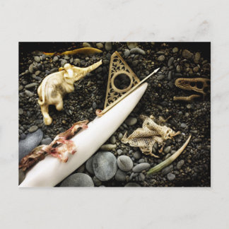 Het slaan briefkaart