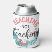 Het slaan niet onderwijzen blikjeskoeler (Blikje Voorkant)