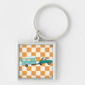 Het slaan van de Open Road 1 Sleutelhanger (Voorkant)