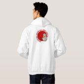 Het slaan zal doorgaan tot het moreel verbetert hoodie (Achterkant volledig)