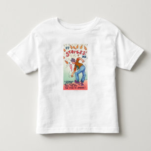 Het slaat me op, Cartoon Man Bowling Kinder Shirts