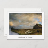 Het slachten - briefkaart (Voorkant / Achterkant)