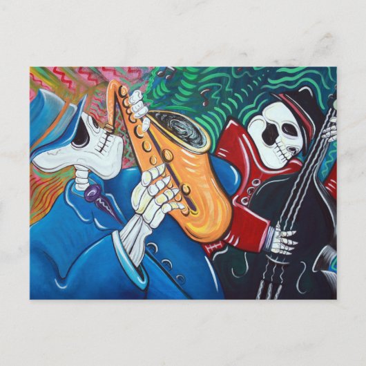 Het slechte bladerblok briefkaart (Voorkant)