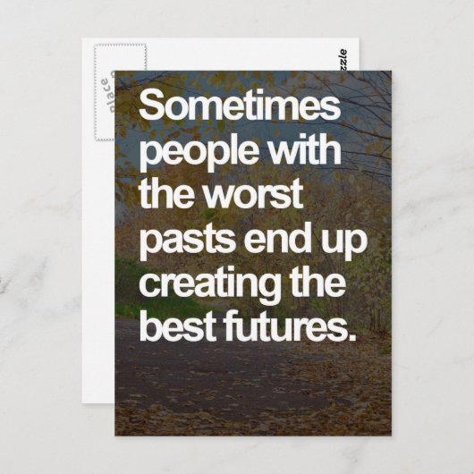 Het slechtste Citaat van de Pastjes Briefkaart (Voorkant / Achterkant)