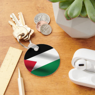 Het Sleutelhanger onder Palestijnse vlag