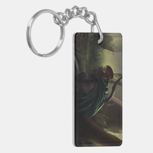 HET SLEUTELHANGER VAN DE SPOORVERKOPER (Voorkant Links)