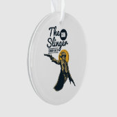 het slinger pistool complot ornament (voorkant)