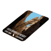 Het slot - Anza-Borrego Desert State Park Magnet Magneet (Linkerzijde)