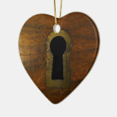 Het slot keramisch ornament (Links)