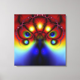 Het sluiten van van het Schaduwen Wrapped Canvas