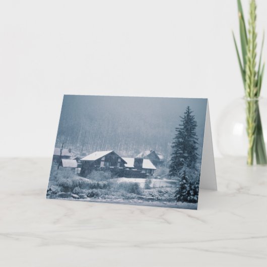 Het sneeuwen in de Kaarten van de Esp (Voorkant)