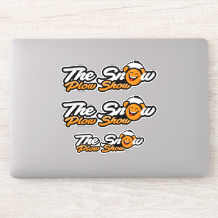 Het sneeuwploeg-Show Sticker