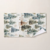 Het sneeuwt op brandbomen - bad handdoek (Handdoek)